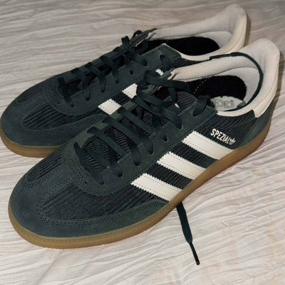 Adidas Spezial Green Corduroy